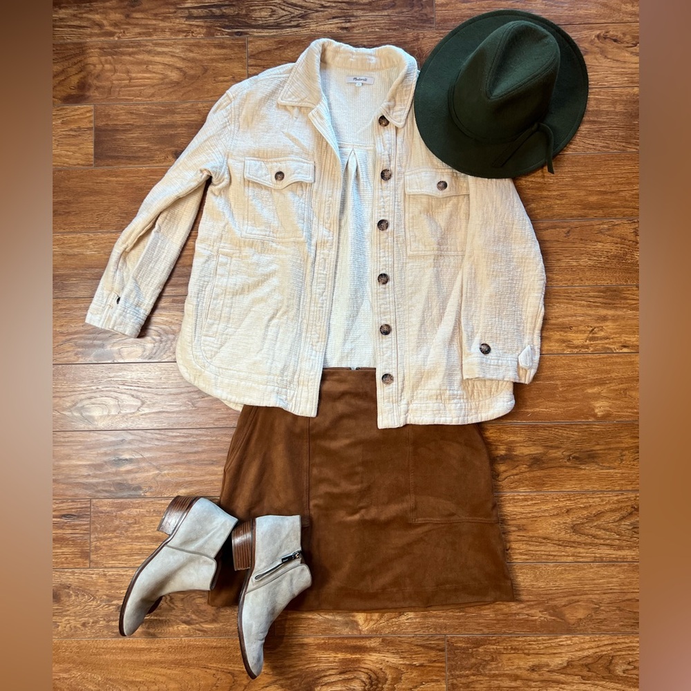 Charlotte Russe Elegant Wide Brim Olive Green Dress Hat